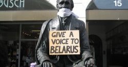JEF Free Belarus Action – Schweigen für mehr Demokratie