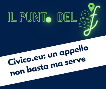 Civico.eu : un appello non basta, ma serve