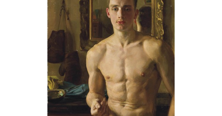 La Galerie du Taurillon : “Le Boxeur” de Konstantin Somov. 