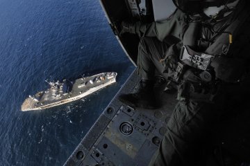 Intervention militaire en mer Méditerranée