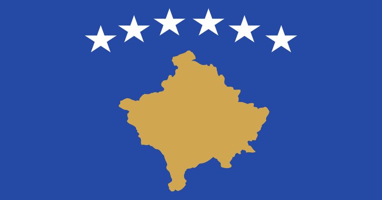 Le drapeau du Kosovo, tentative de réconciliation d'un pays déchiré
