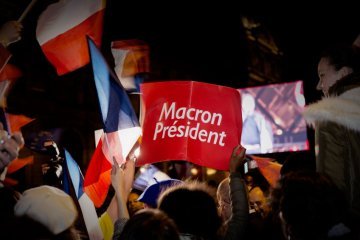 Foto-Story: Der Tag, an dem Macron Präsident wurde