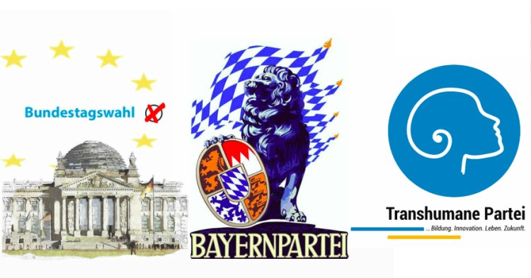 Europapolitik: Bayernpartei, Transhumane Partei 