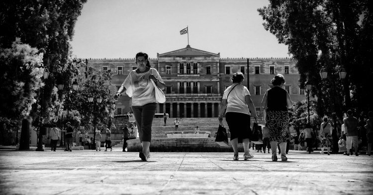 Syntagma Square : sous les pavés… les livres