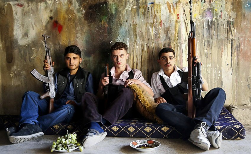 Des jeunes membres de l'Armée syrienne libre. © tiny.cc/syriafreedom